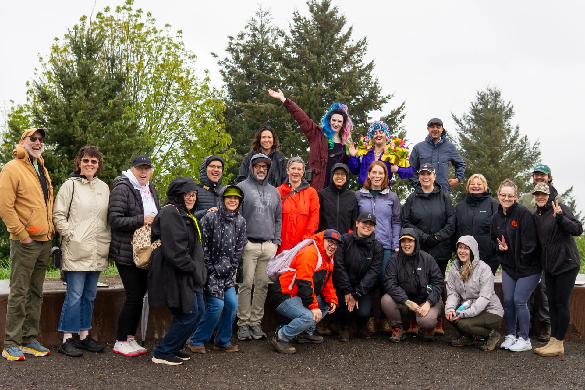 Powell Butte hike group pic