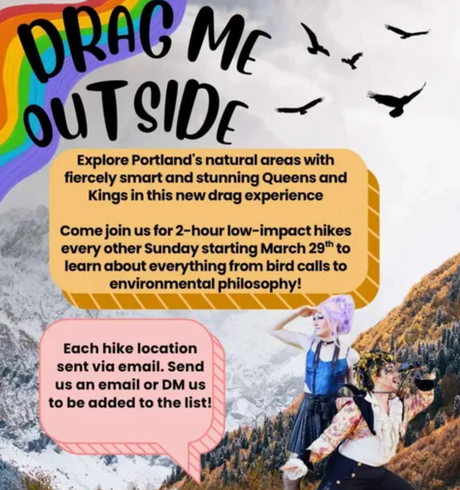 First Drag Me Outside Hike
