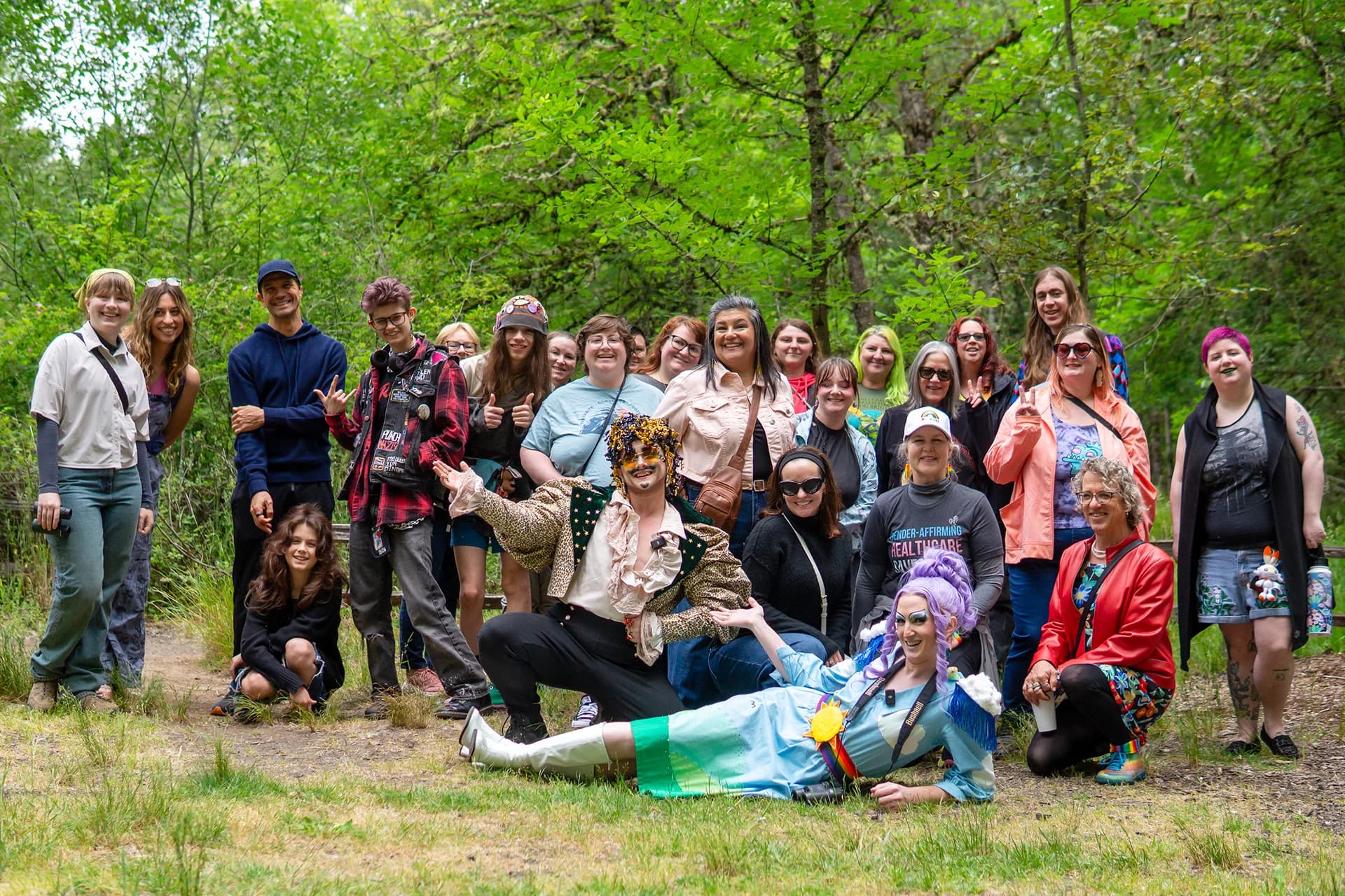 How Drag Me Outside Is Rebranding Queer Nature Walks in Portland